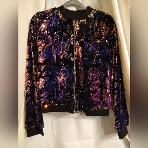 Sequence bomber jacket